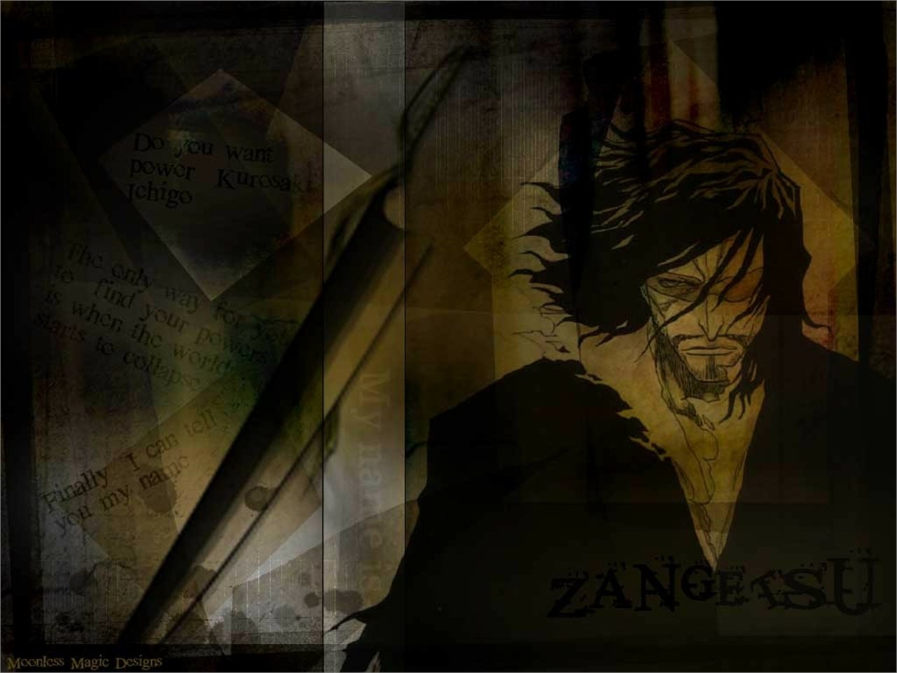 Zangetsu (Bleach) Anime Bleach Image