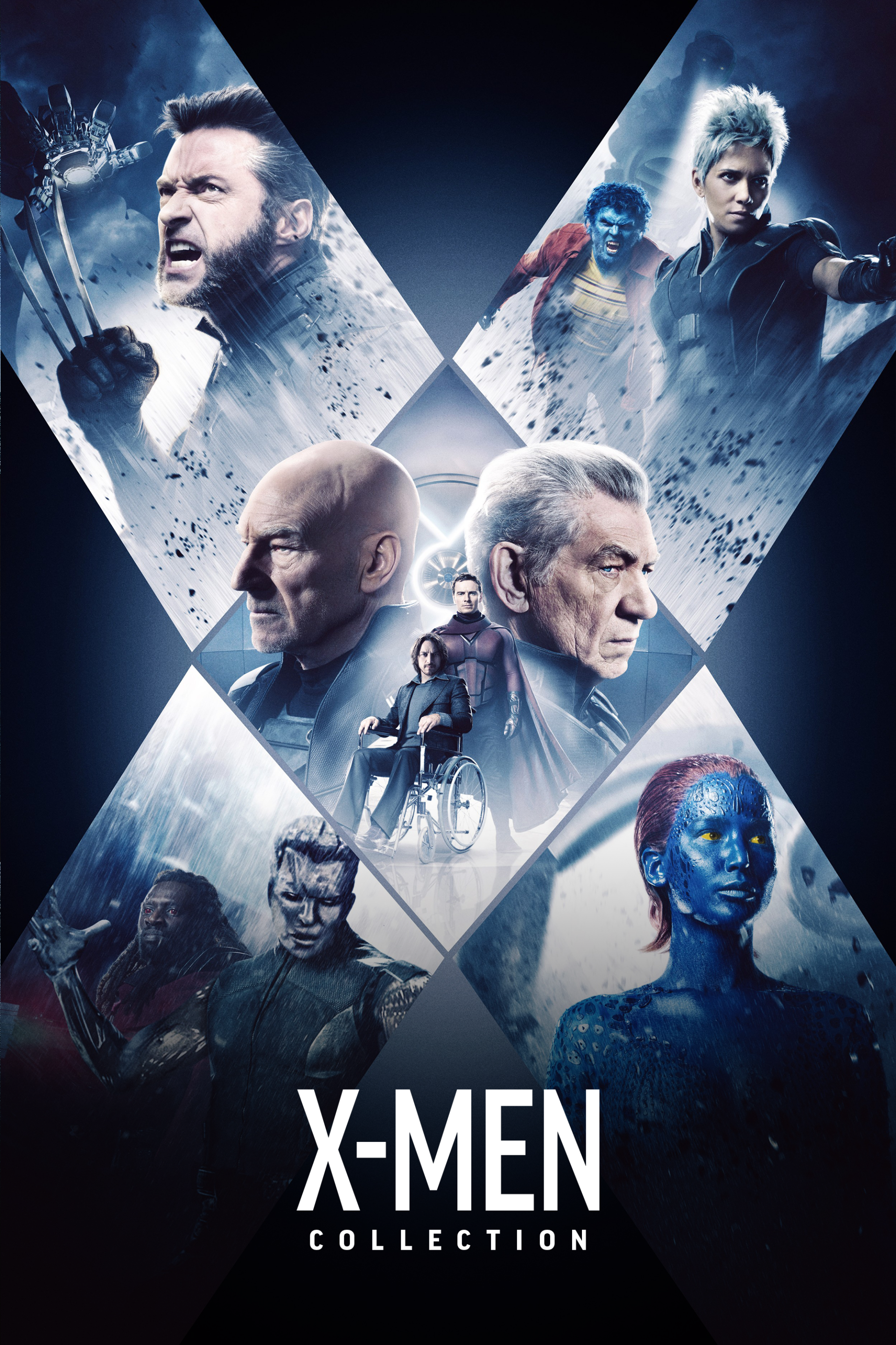 Logan James Howlett Storm (Marvel Comics) Bishop (Marvel Comics) Magneto (Marvel Comics) Colossus Mystique (Marvel Comics) Professor X Charles Xavier Erik Lehnsherr Beast (Marvel Comics) Wolverine movie X-Men: Days of Future Past Image