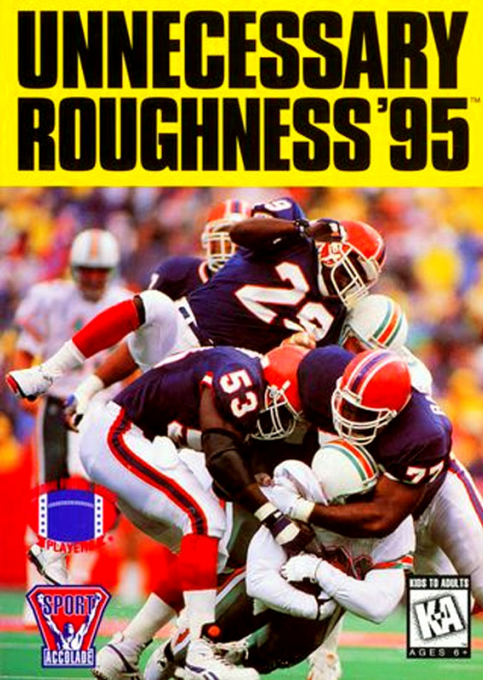 video game Unnecessary Roughness 95 Image