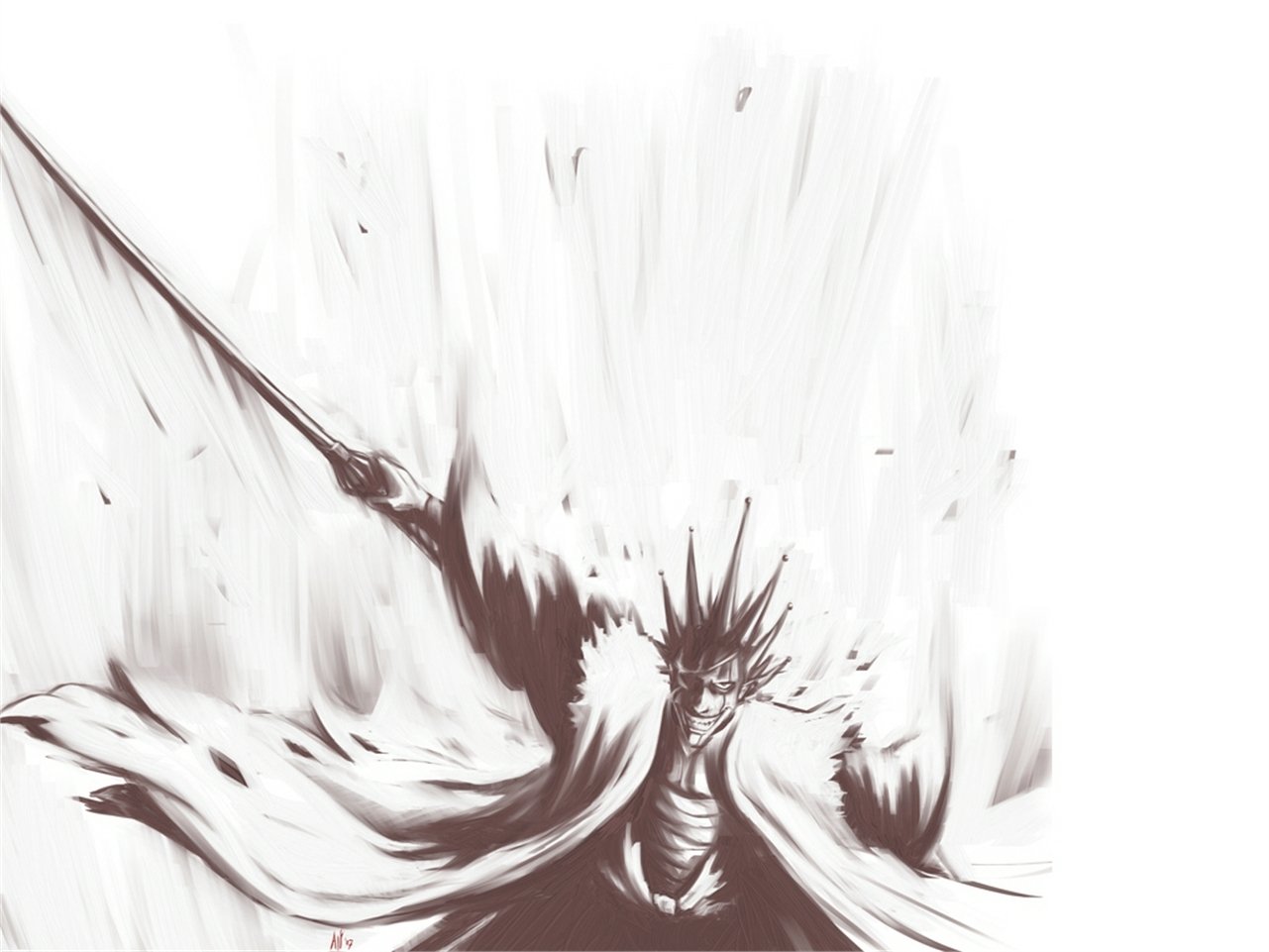 Kenpachi Zaraki Anime Bleach Image
