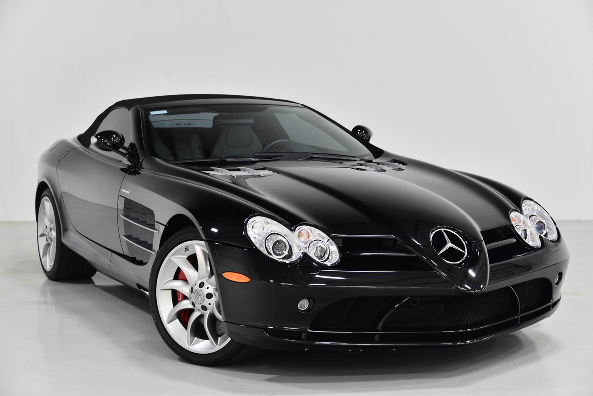 Download Grand Tourer Car Black Car Roadster Mercedes-Benz SLR McLaren ...