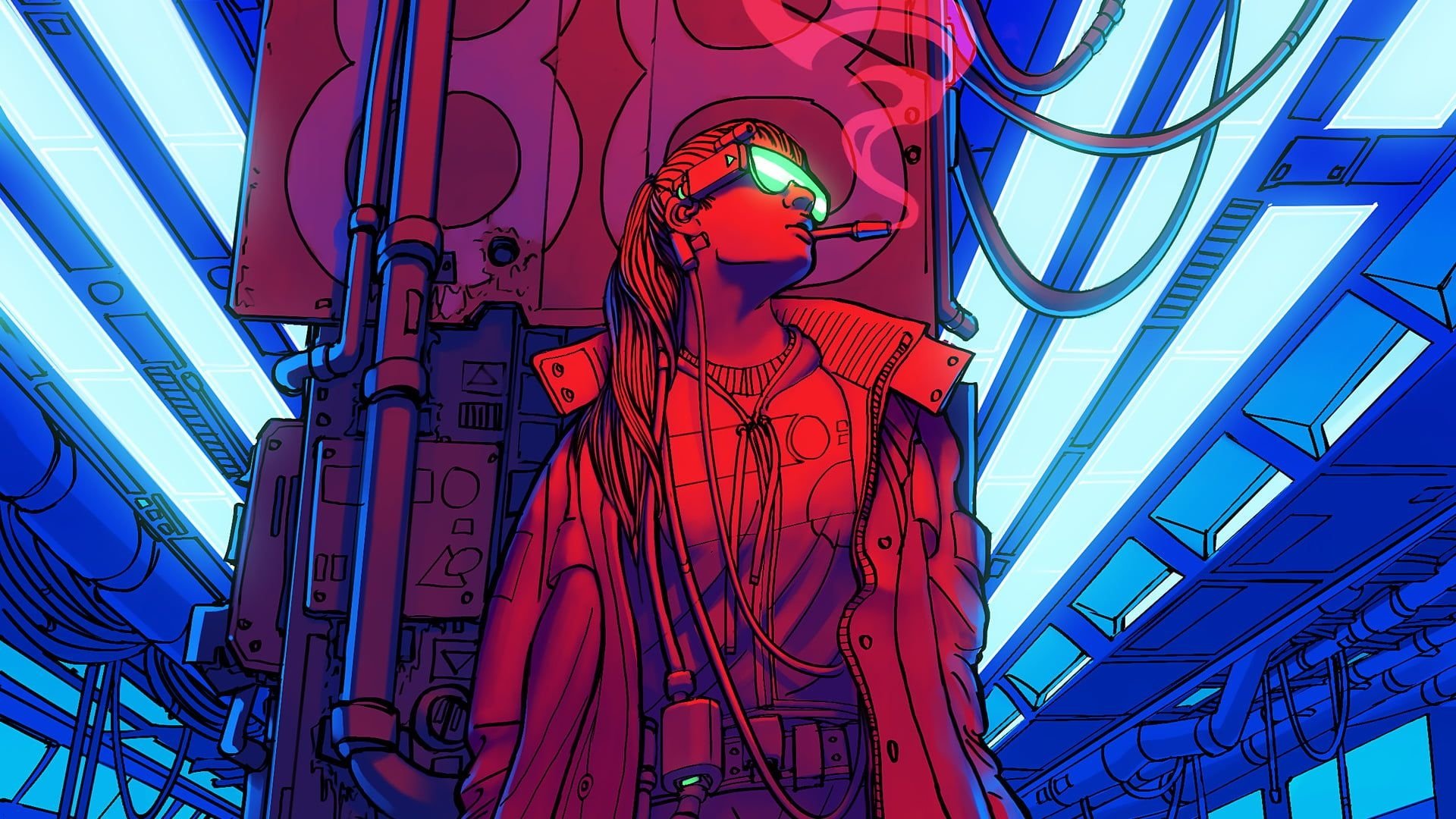 Download Sci Fi Cyberpunk Image