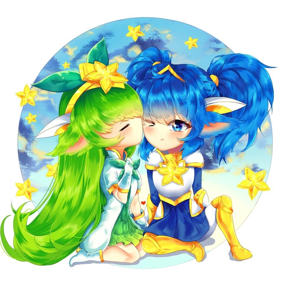  Lulu and Poppy star guardian's