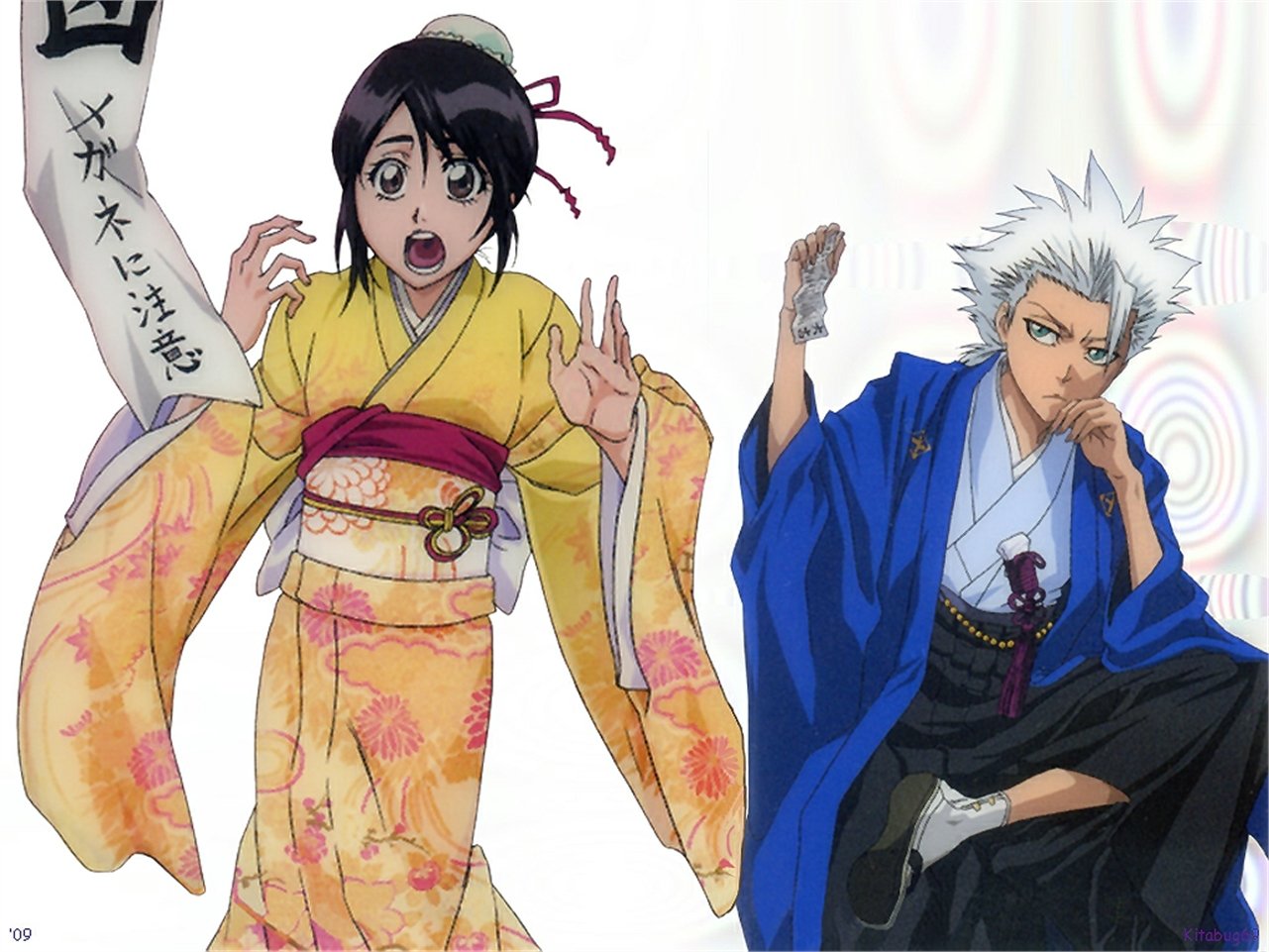 Momo Hinamori Tōshirō Hitsugaya Anime Bleach Image