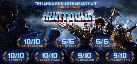 video game HUNTDOWN Image
