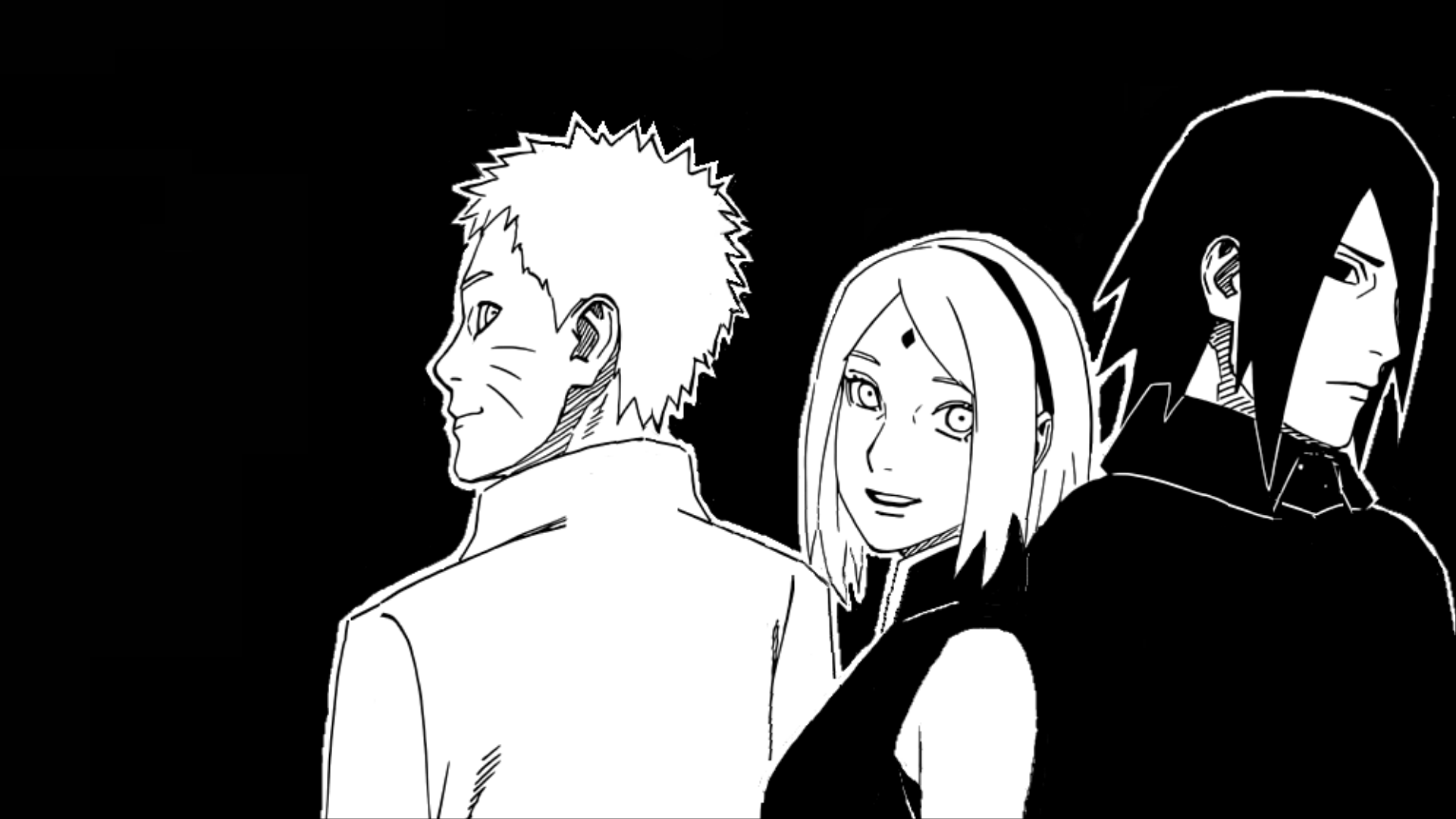 Sasuke Uchiha Sakura Haruno Naruto Uzumaki Anime Boruto Naruto Naruto & Sasuke Image