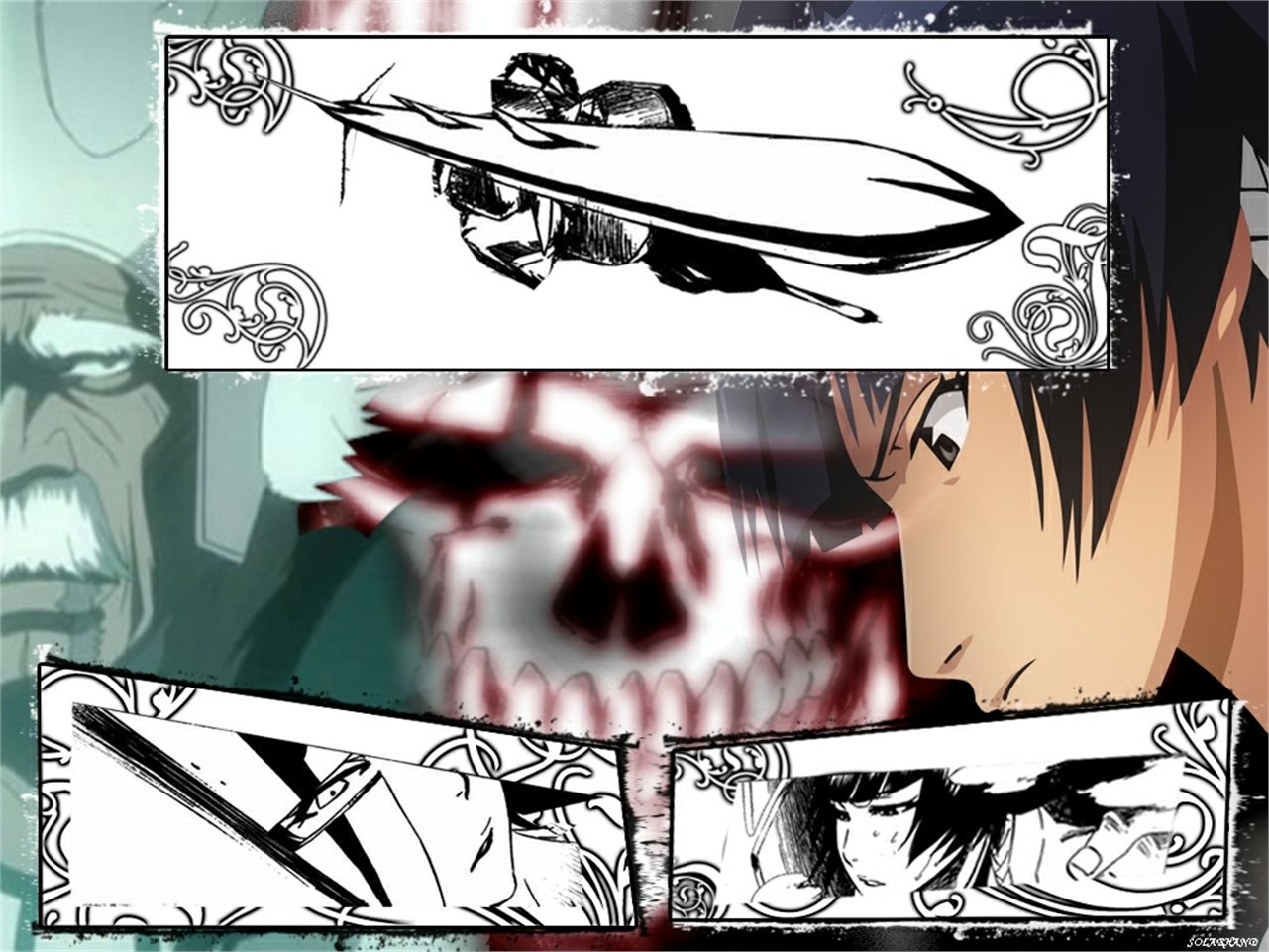 Baraggan Louisenbairn Soifon (Bleach) Anime Bleach Image