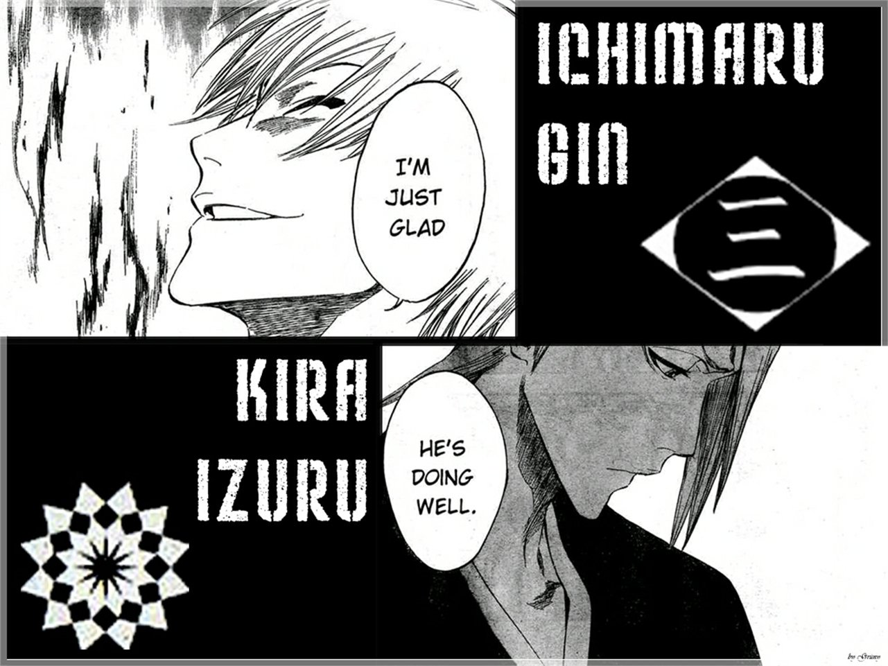 Izuru Kira Gin Ichimaru Anime Bleach Image