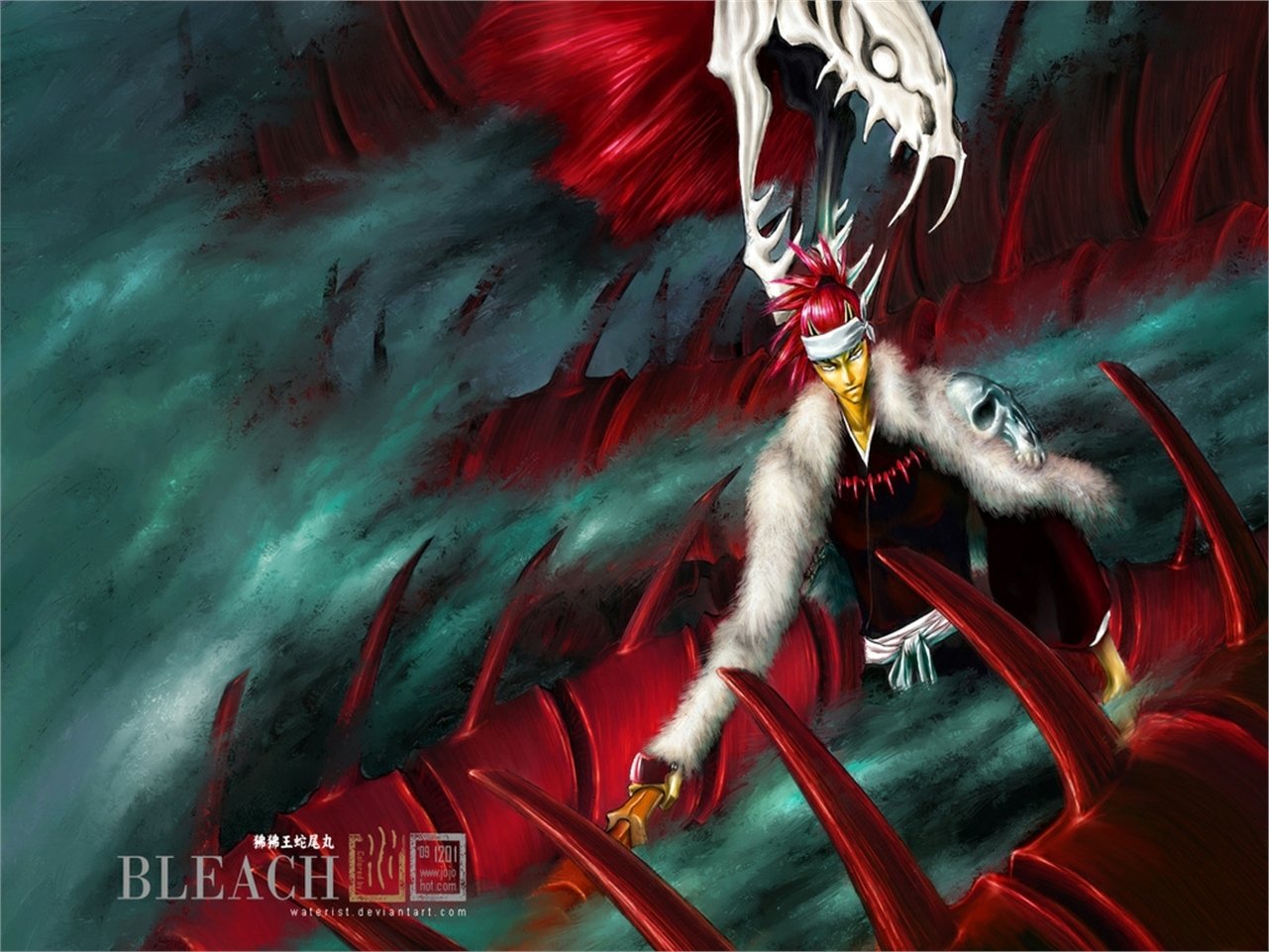 Renji Abarai Anime Bleach Image