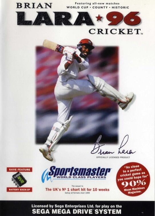video game Brian Lara Cricket 96 Image