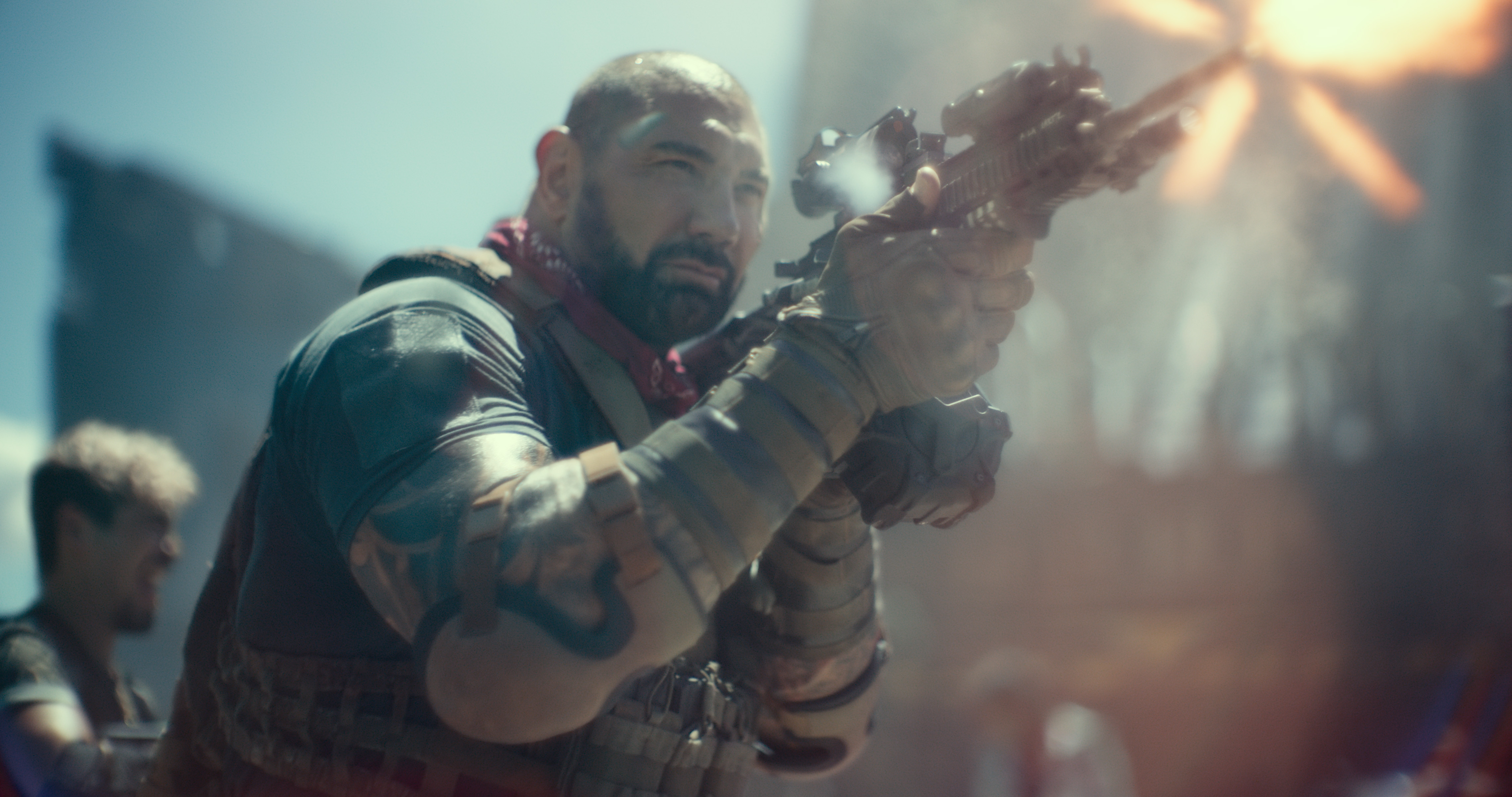 Dave Bautista as Scott Ward in the Movie Army of the Dead