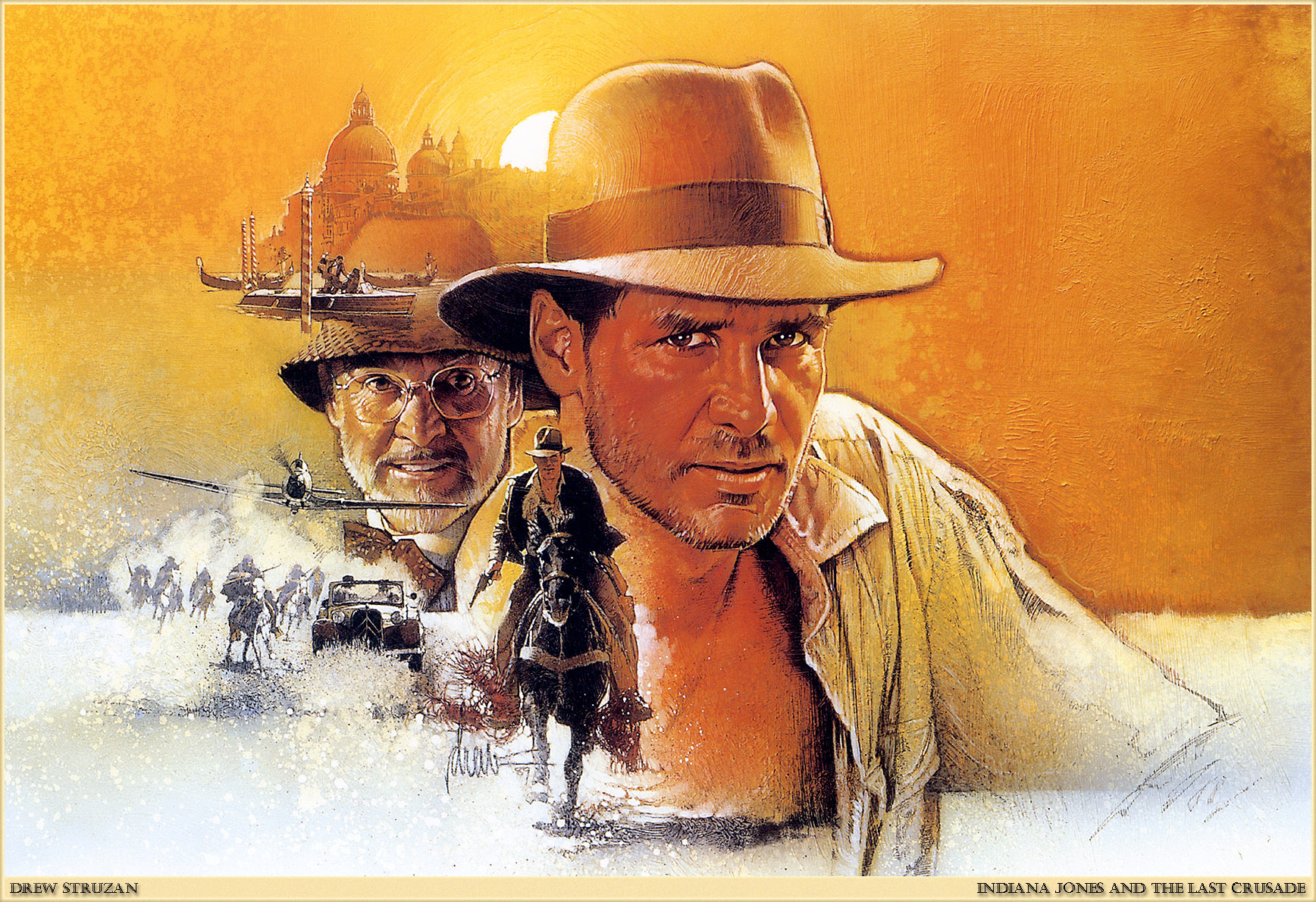 Indiana Jones and the Last Crusade Picture by Drew Struzan