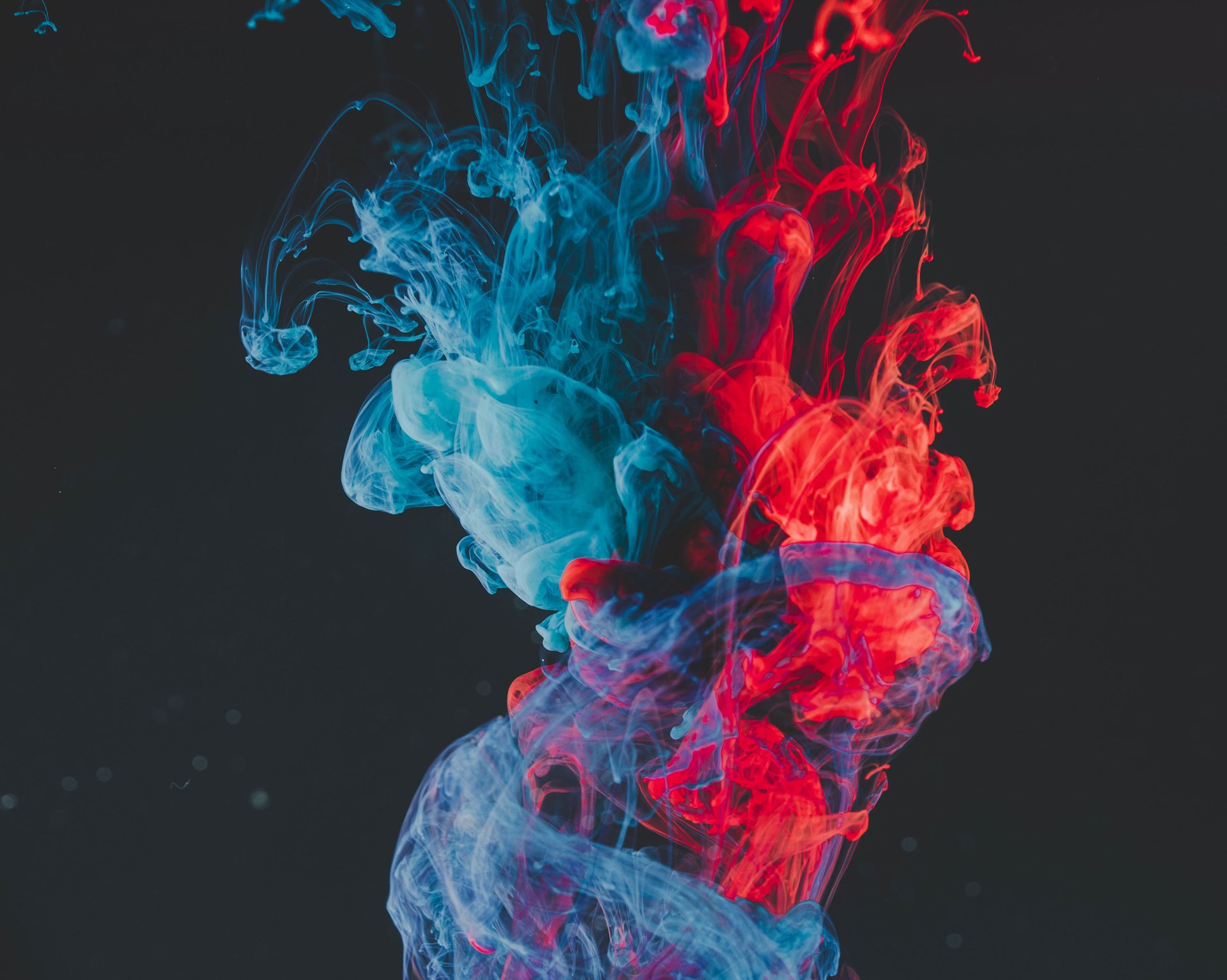 blue colors Abstract smoke abstract blue Image