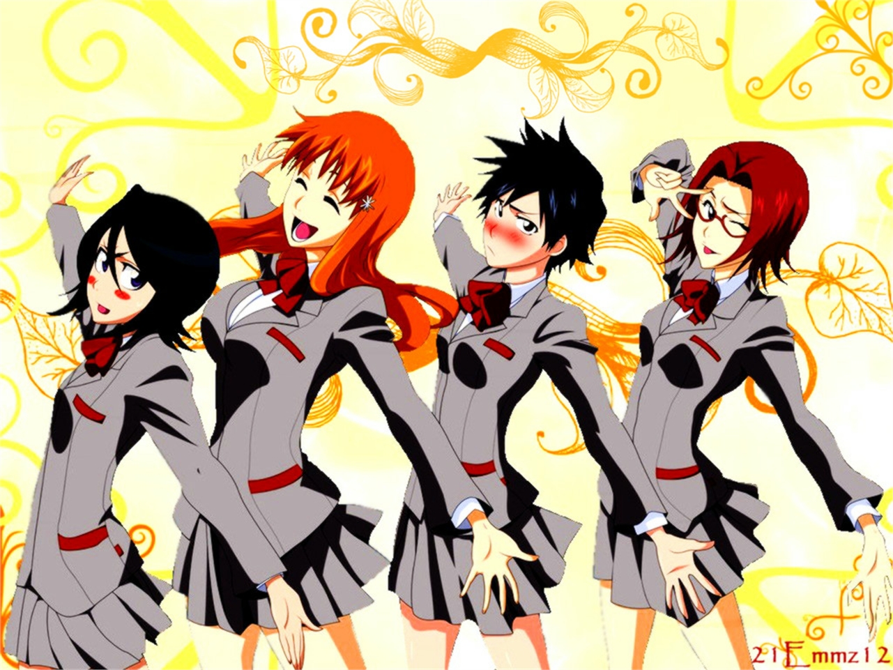 garotas do anime bleach  Bleach anime ichigo, Bleach anime art, Bleach  characters