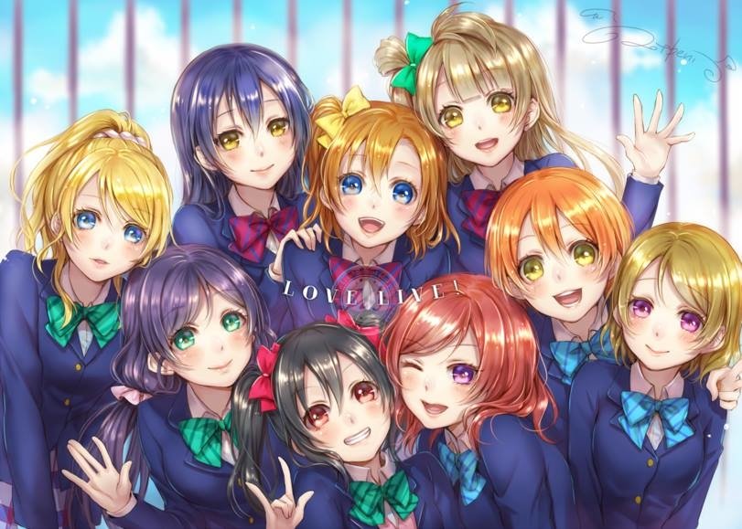  love live by 青十紅