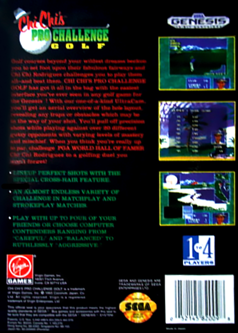 video game Chi Chi's Pro Challenge Golf Image