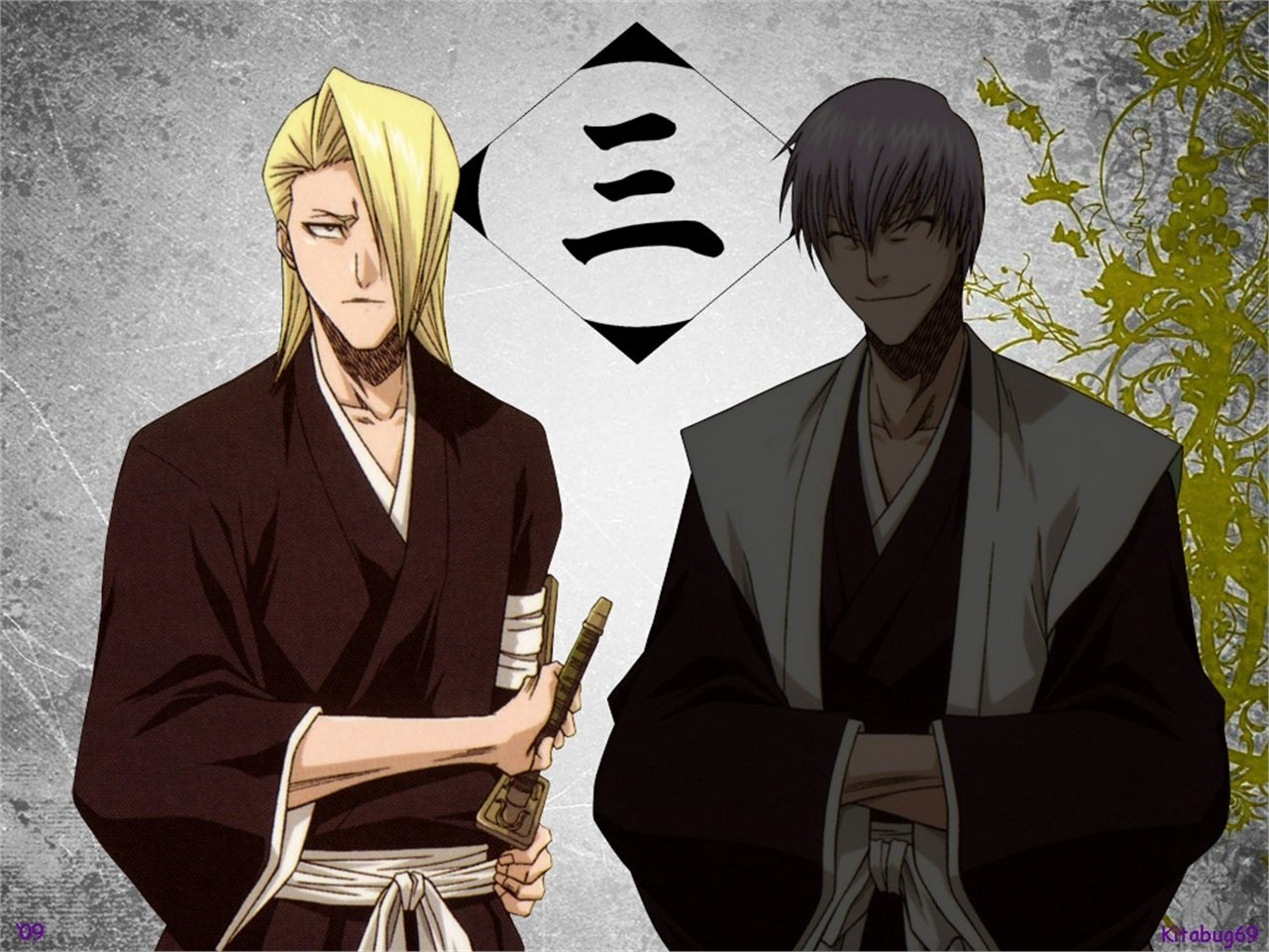 Izuru Kira Gin Ichimaru Anime Bleach Image