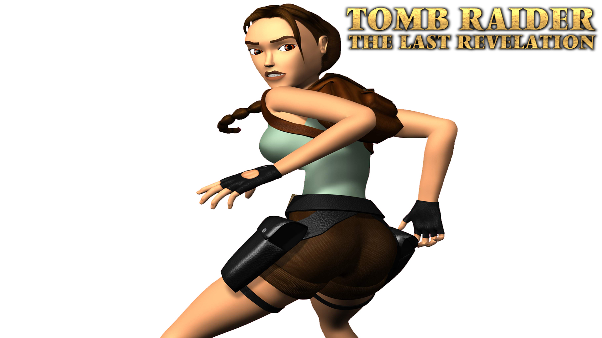 Lara croft animation 3d