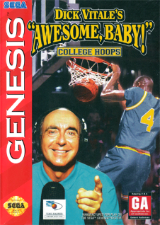 video game Dick Vitale's Awesome Baby! College Hoops Image