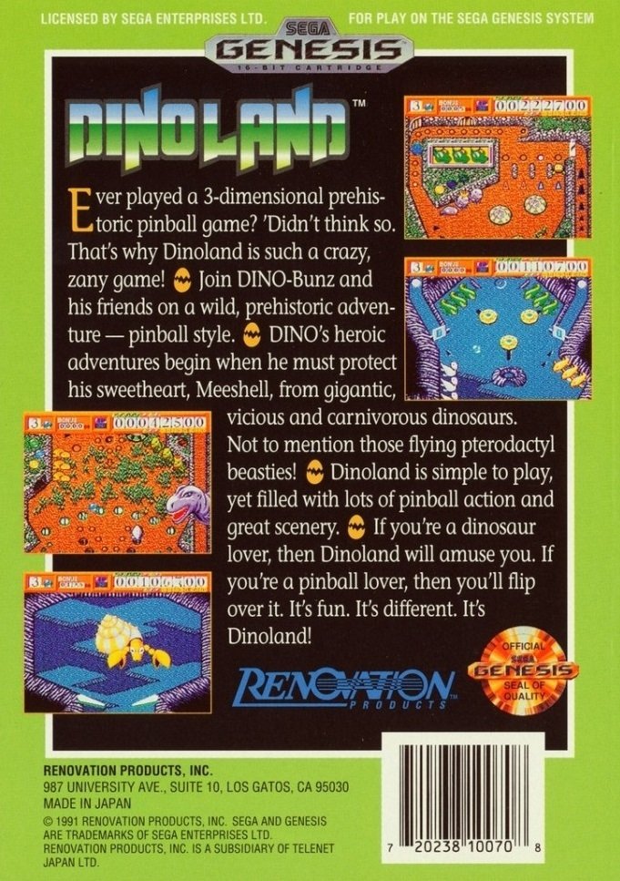 video game Dino Land Image