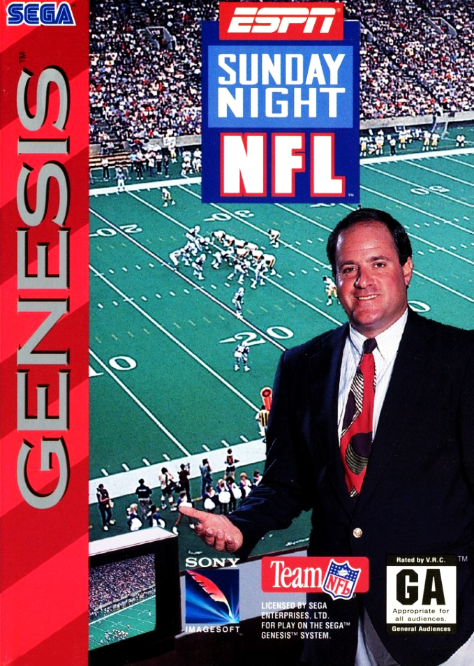 video game ESPN Sunday Night NFL Image