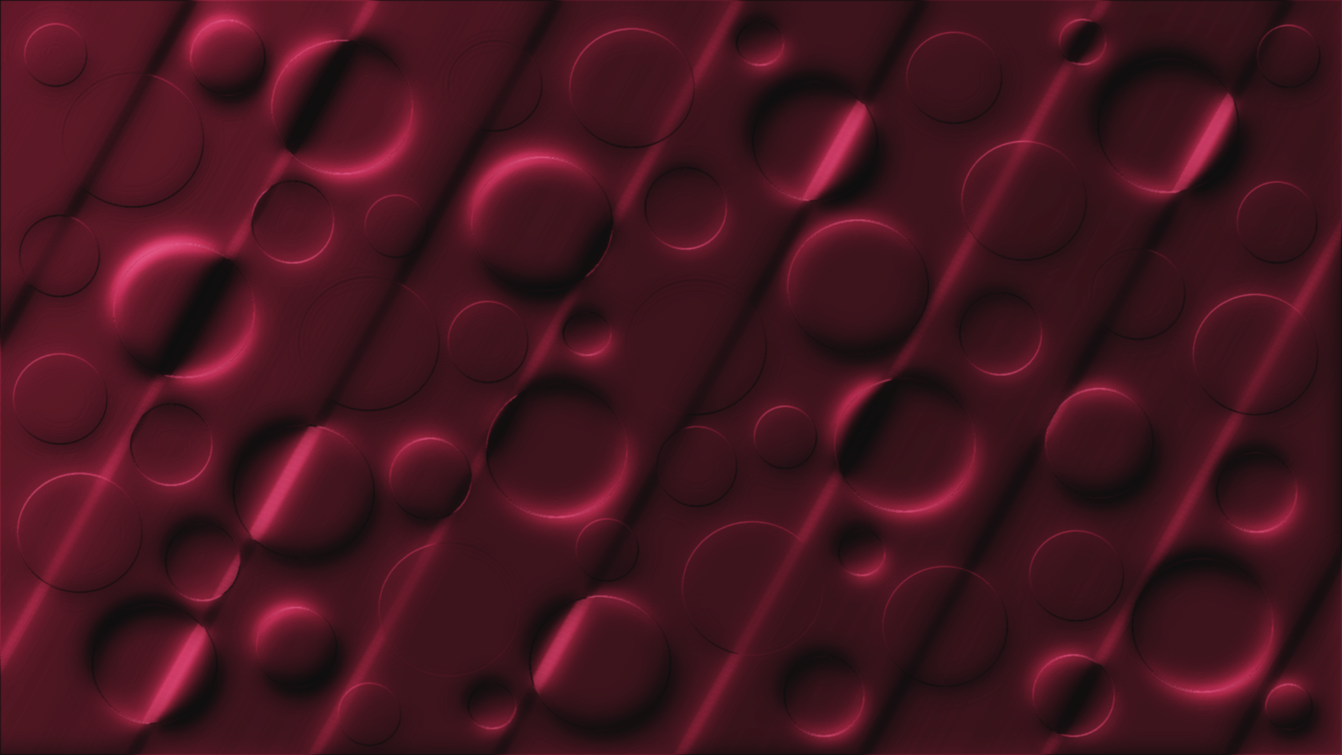 Reddish Brown Abstract 3D Circles by lonewolf6738 by lonewolf6738