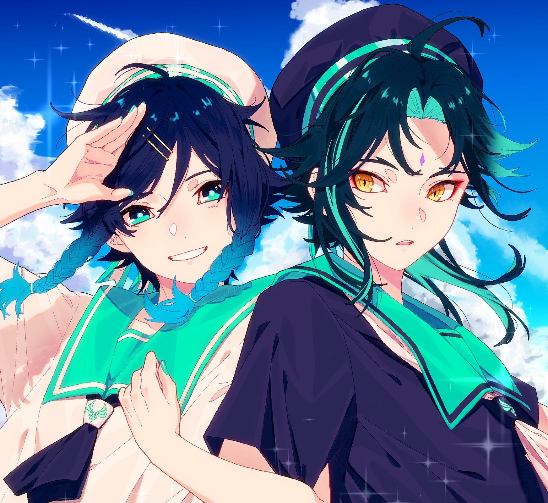 Xiao (Genshin Impact) Venti (Genshin Impact) Image