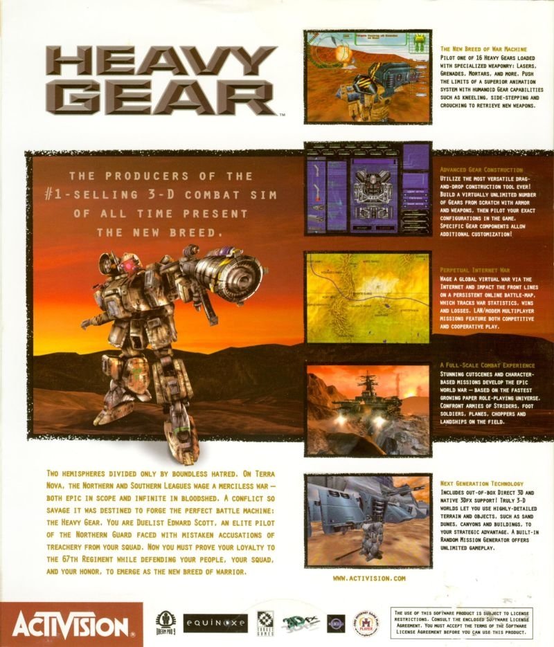 video game Heavy Gear Image