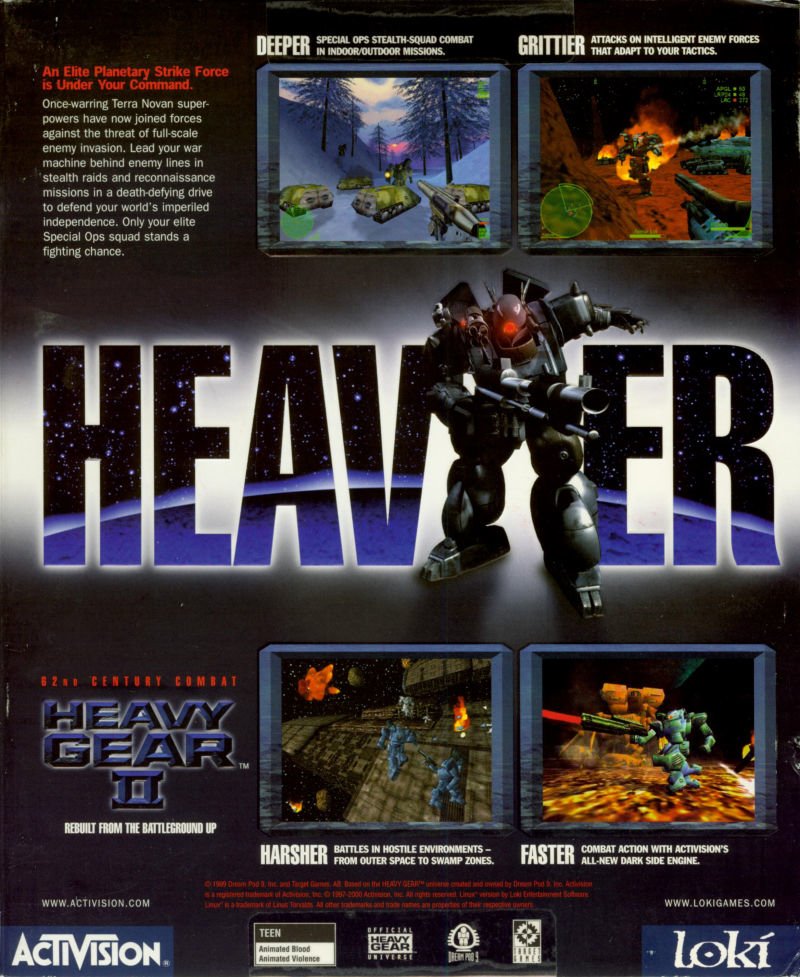 video game Heavy Gear II Image