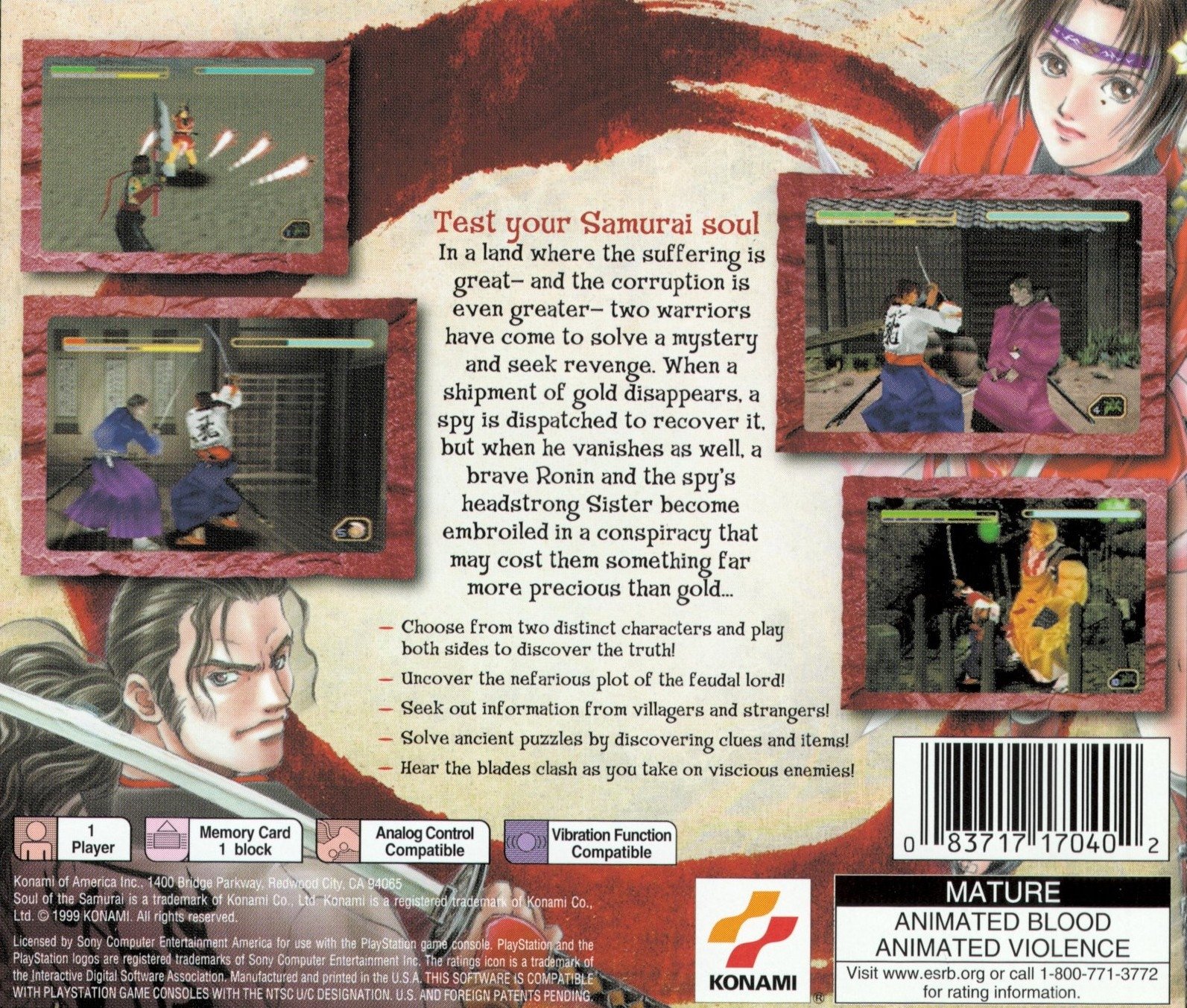 video game Soul of the Samurai Image