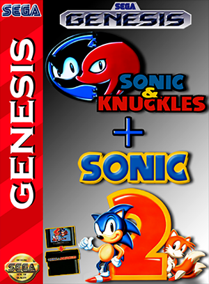 video game Sonic & Knuckles + Sonic the Hedgehog 2 Image