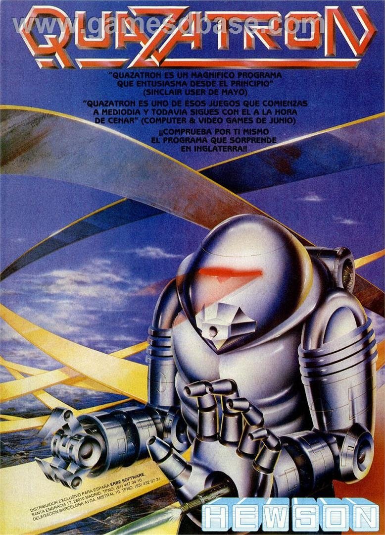 video game Quazatron Image