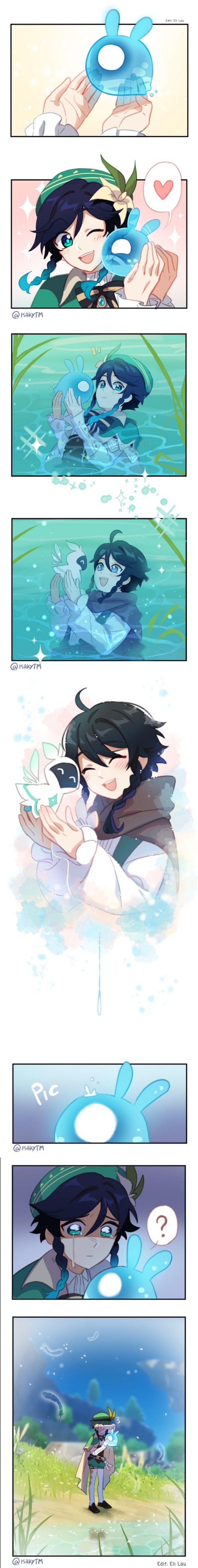 Nameless Bard (Genshin Impact) Venti (Genshin Impact) video game Genshin Impact Image