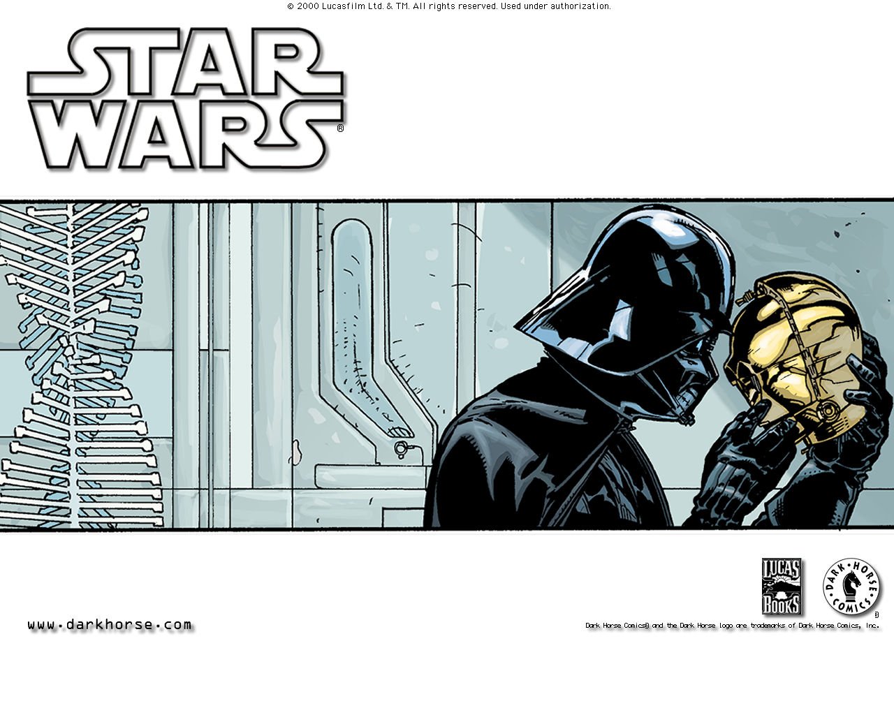 Dark Horse Comics C-3PO Darth Vader Comic Star Wars Image