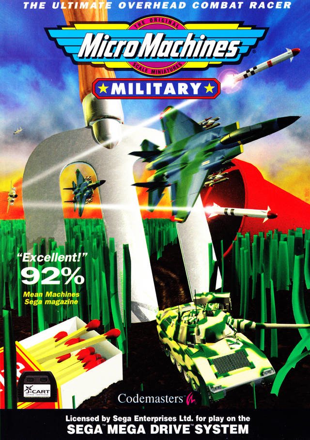 video game Micro Machines Military - It's A Blast! Image
