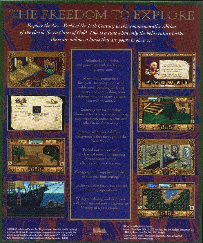 video game The Seven Cities of Gold Image