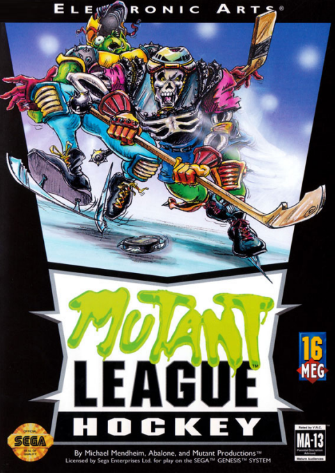 video game Mutant League Hockey Image