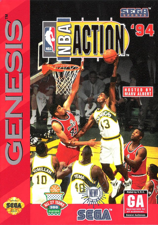 video game NBA Action '94 Image