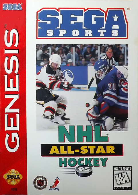 video game NHL All-Star Hockey '95 Image