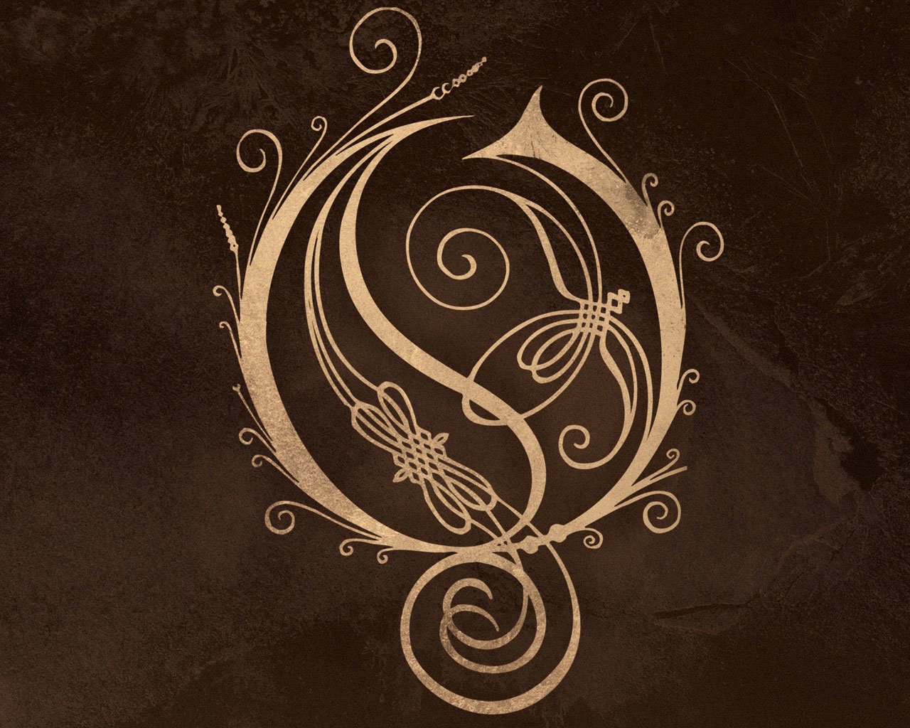 An intricate vector design featuring elegant swirls and floral elements, showcasing an artistic interpretation of the letter 'S' against a dark textured background.
