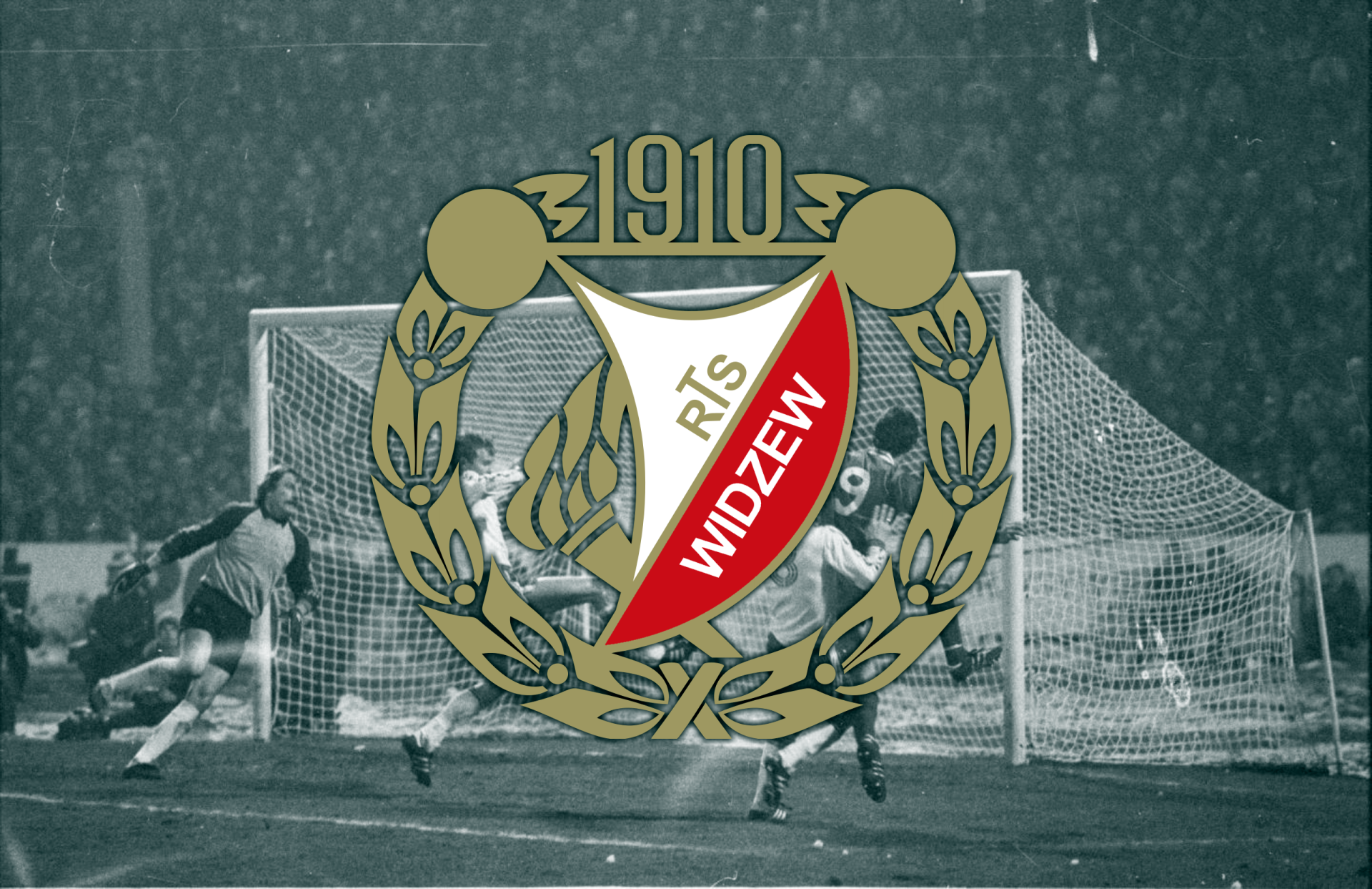 Historical Polish Widzew Łódź Sports Image
