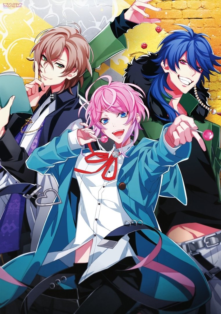 Dice Arisugawa Ramuda Amemura Gentaro Yumeno Anime Hypnosis Mic Image