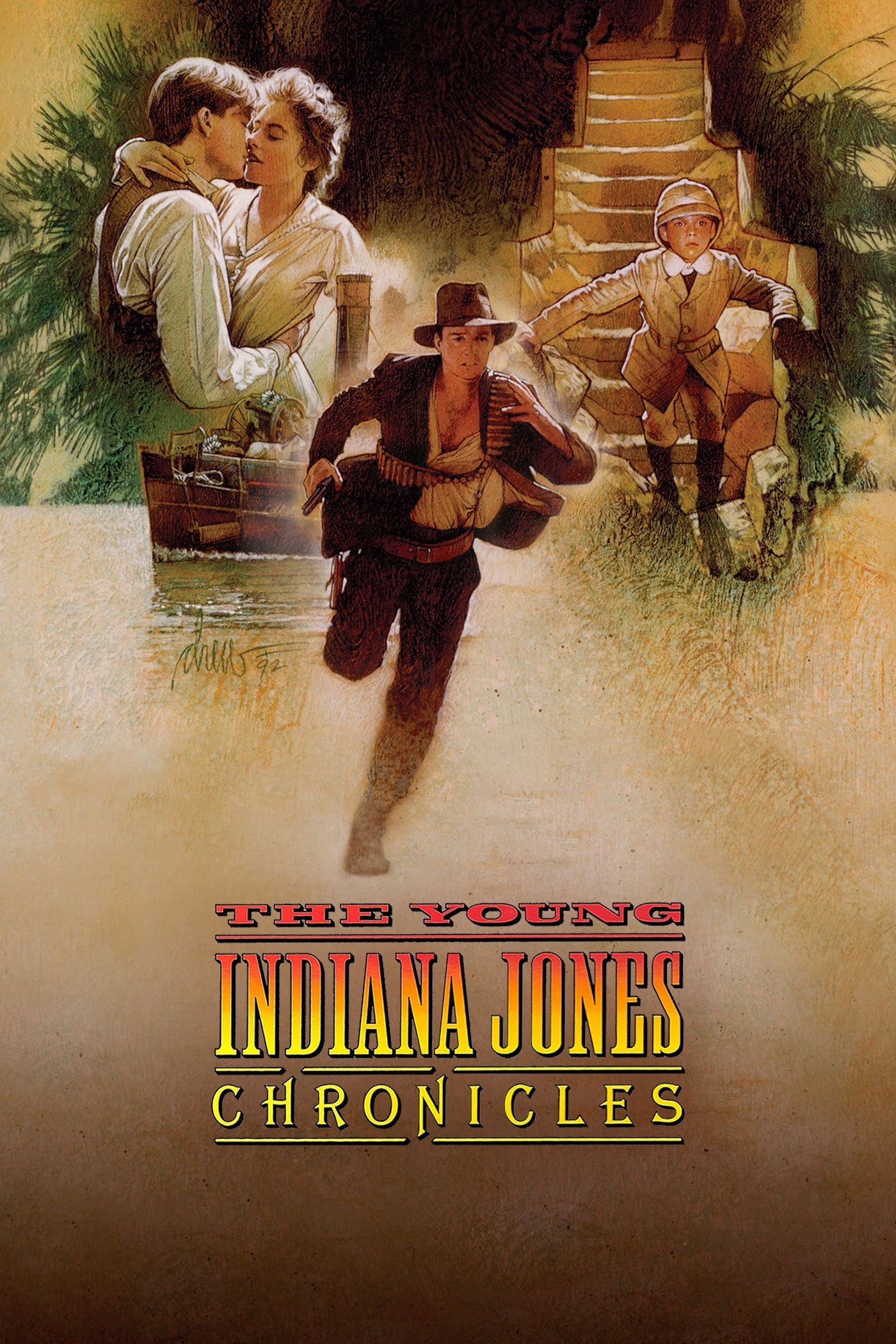 Приключения молодого индианы джонса 1992. Приключения Индианы Джонса. The young Indiana Jones Chronicles. Приключения молодого Индианы Джонса Постер. Приключения молодого Индианы Джонса 1992 Постер.