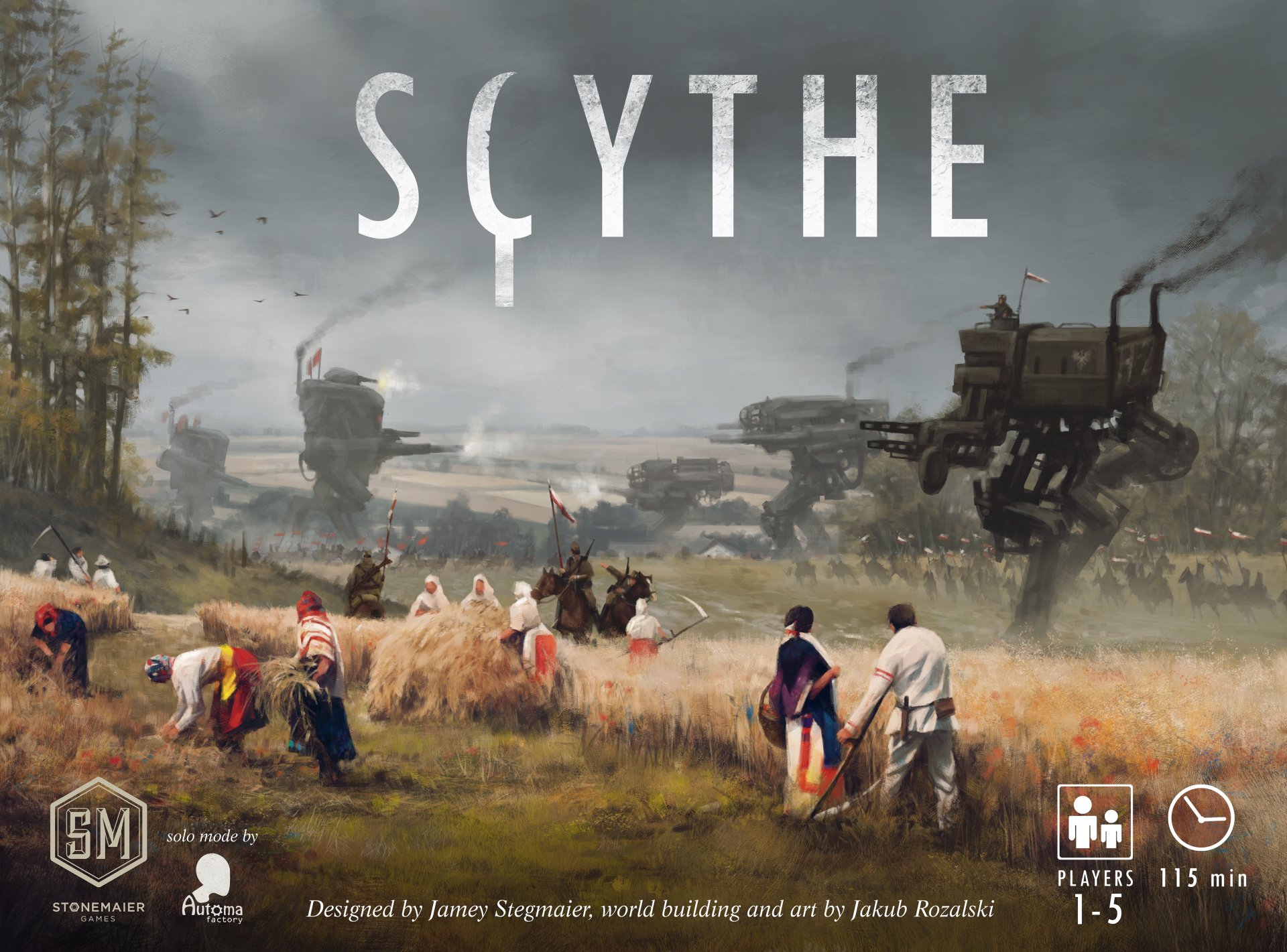 man made scythe board game Artwork Farming Image
