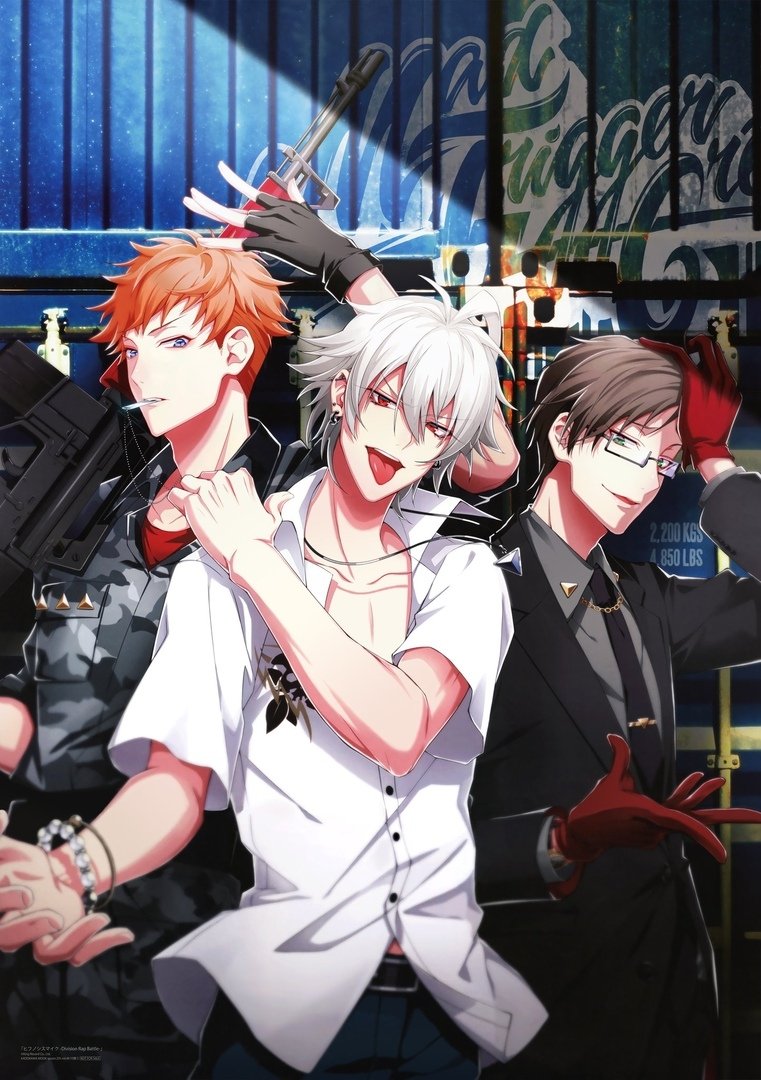 Jyuto Iruma Samatoki Aohitsugi Rio Mason Busujima Anime Hypnosis Mic Image