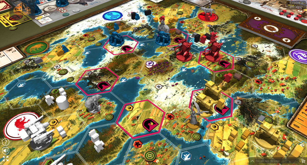 man made scythe board game Strategy Tabletop Image