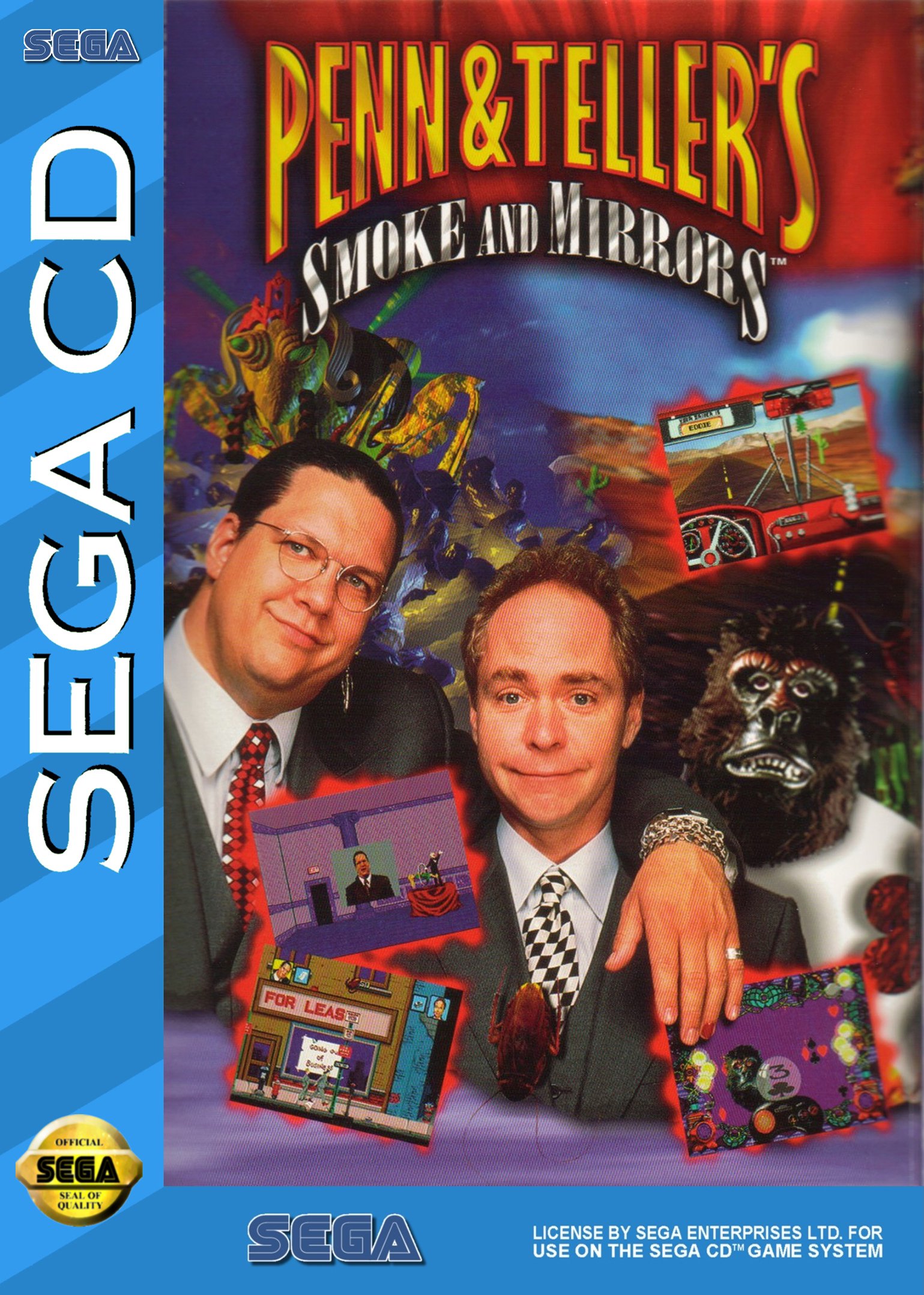 video game Penn & Teller's Smoke and Mirrors Image