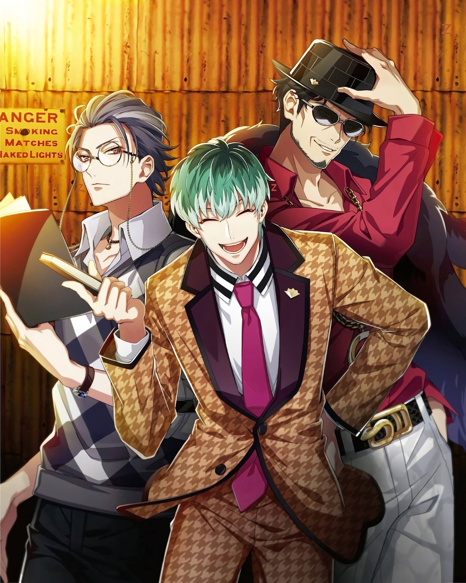 Rei Amayado Sasara Nurude Rosho Tsutsujimori Anime Hypnosis Mic Image