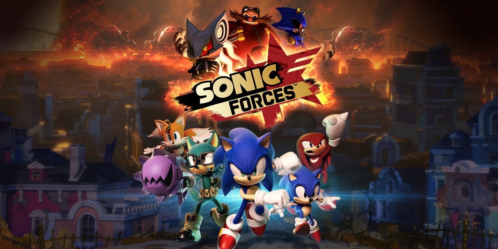 Metal Sonic Classic Sonic Doctor Eggman Infinite (Sonic The Hedgehog) Avatar (Sonic the Hedgehog) Miles 'Tails' Prower Sonic the Hedgehog Knuckles the Echidna video game Sonic Forces Image