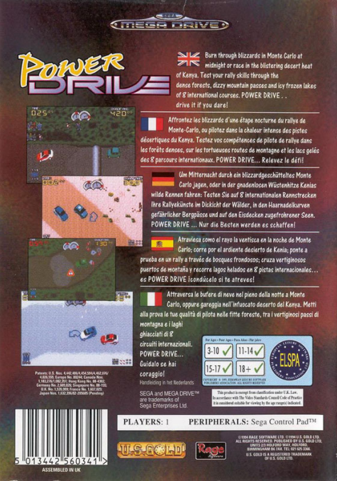 video game Power Drive Image